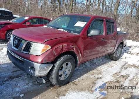 2006 Nissan Frontier Se из США, поврежденный, VIN 1N6AD07U86C417209